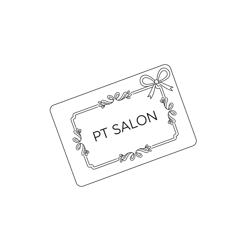 PT Salon gift card illustration